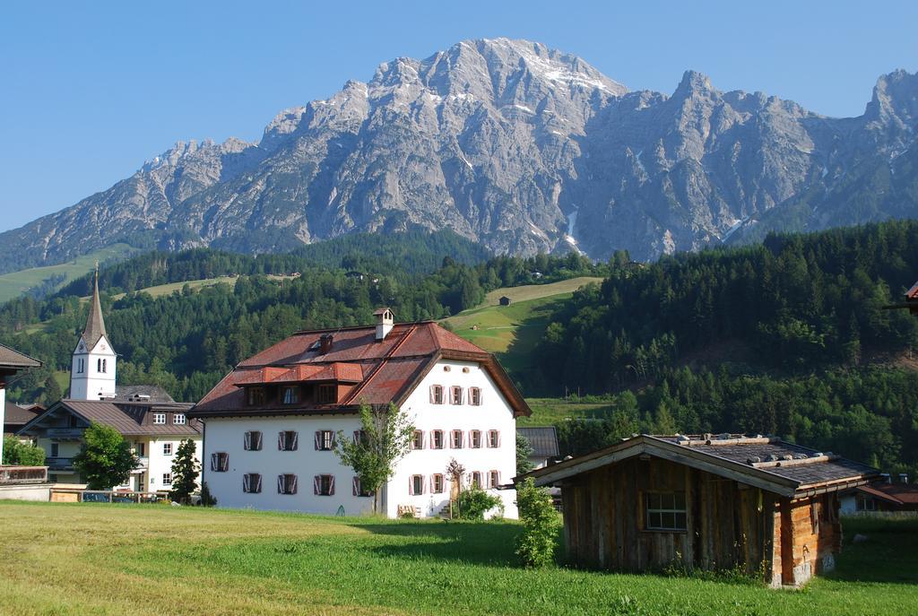 Ansitz Wirtsgut - Familienappartements In Den Bergen Leogang Kültér fotó